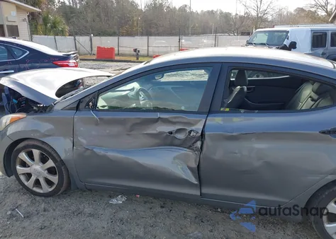 2013 Hyundai Elantra Limited from USA, damaged, VIN 5NPDH4AE8DH242832